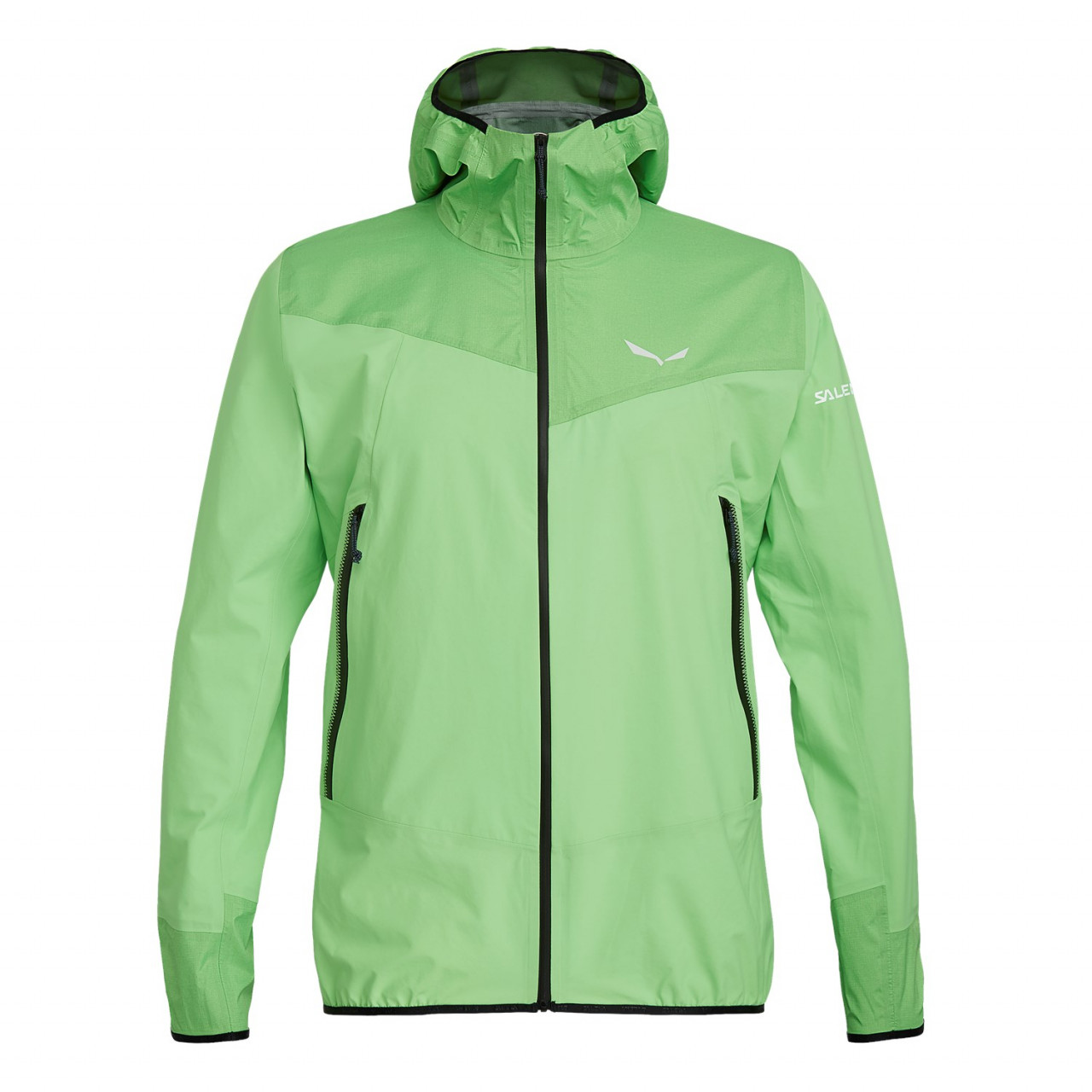 Chaqueta Hardshell Salewa Agner Powertex Hombre Verdes Mexico (UQ9743860)